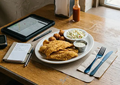 Image showing catfish_plate